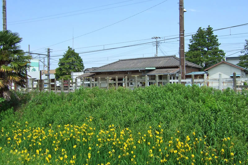 昔のJR木下駅駅舎