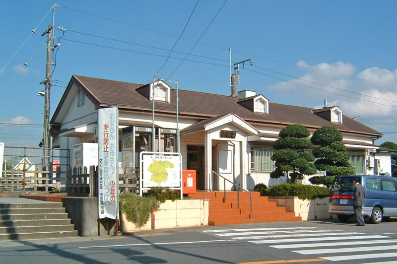 昔のJR小林駅駅舎