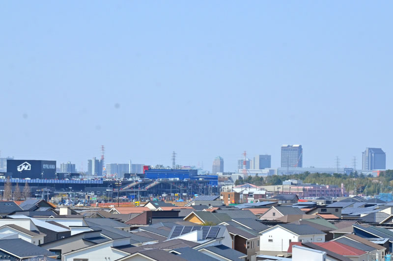 牧の原公園から千葉ニュータウン中央