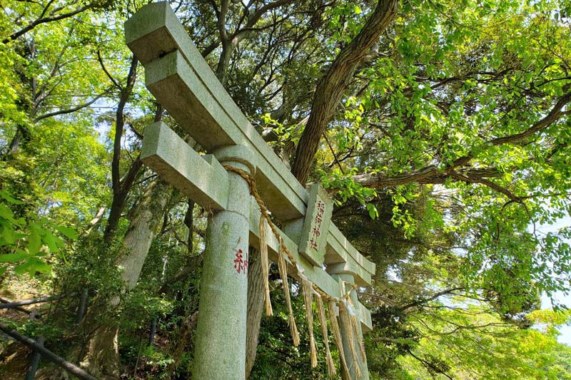 ふれあいの小径の入り口