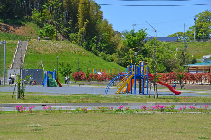 木下交流の杜公園の遊具