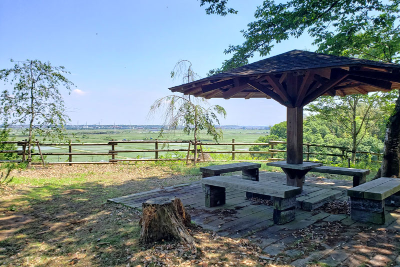 大六天の休憩スペース