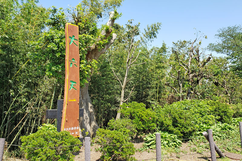 印西市大六天の看板