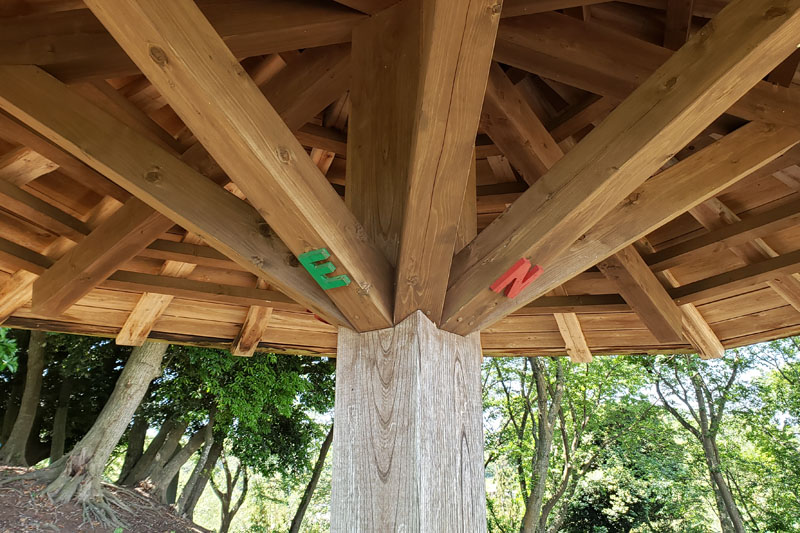 大六天の休憩所