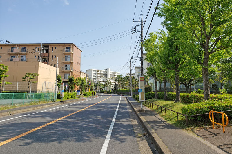 印西市内野の街並み