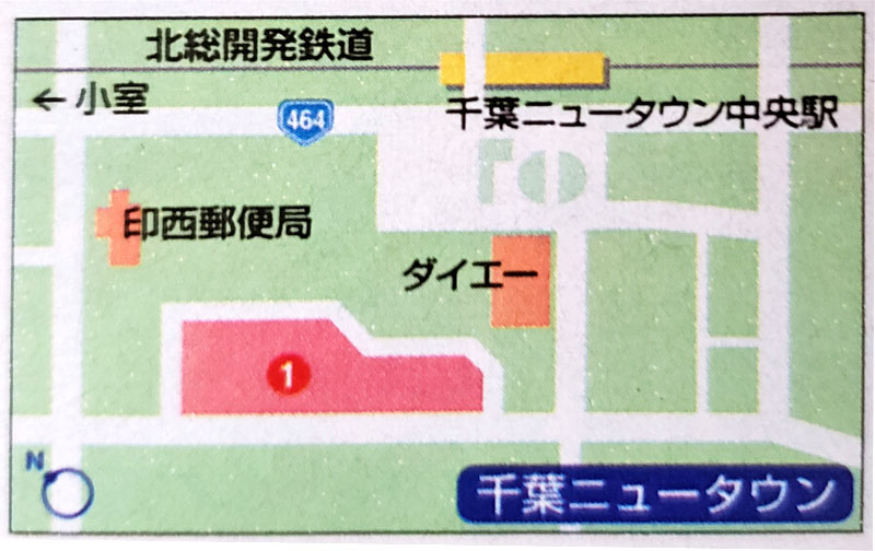千葉ニュータウンMOVIXドライブインシアターの場所