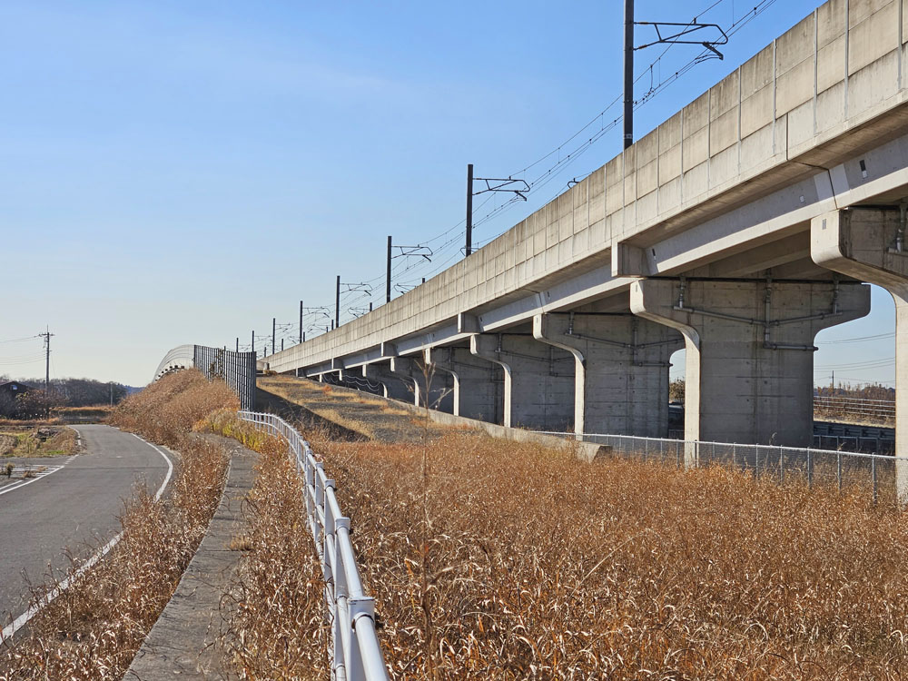 北千葉道路八代付近2024年1月