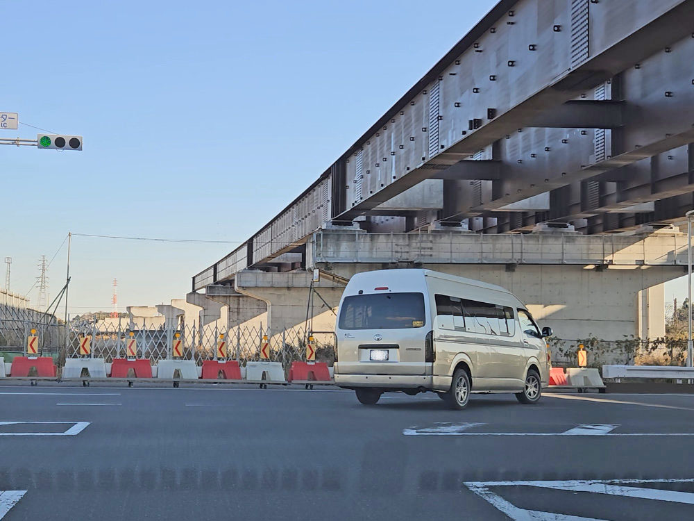 北千葉道路押畑IC2024年1月
