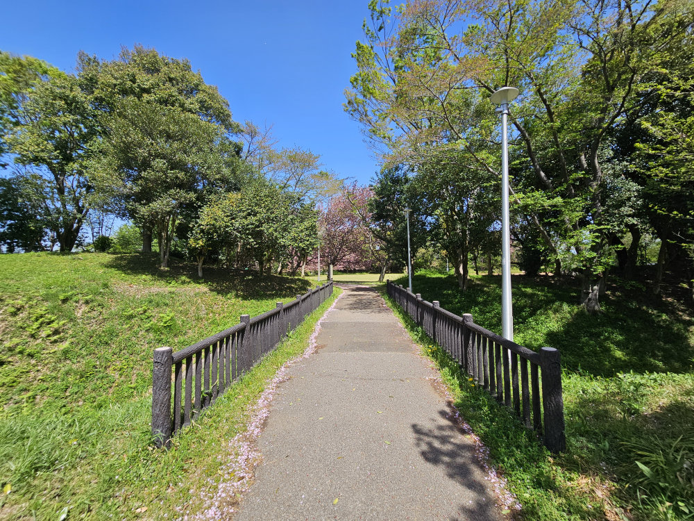 印旛沼公園の師戸城の旅