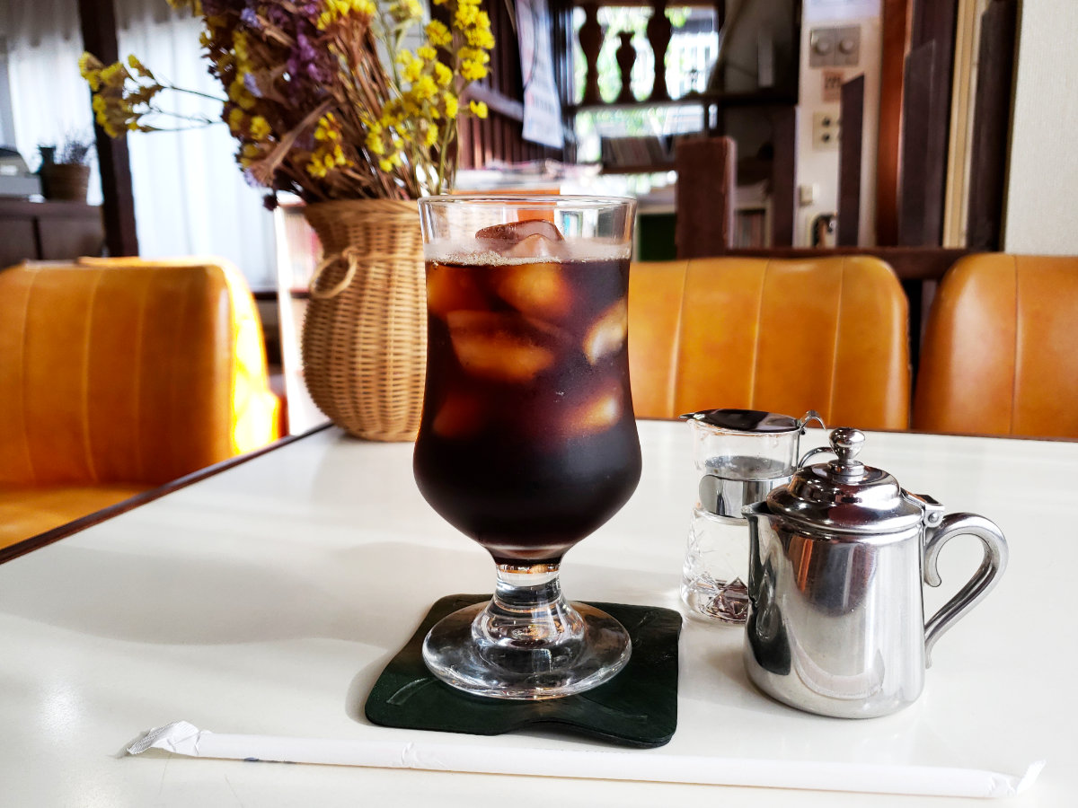 喫茶店カペーのコーヒー