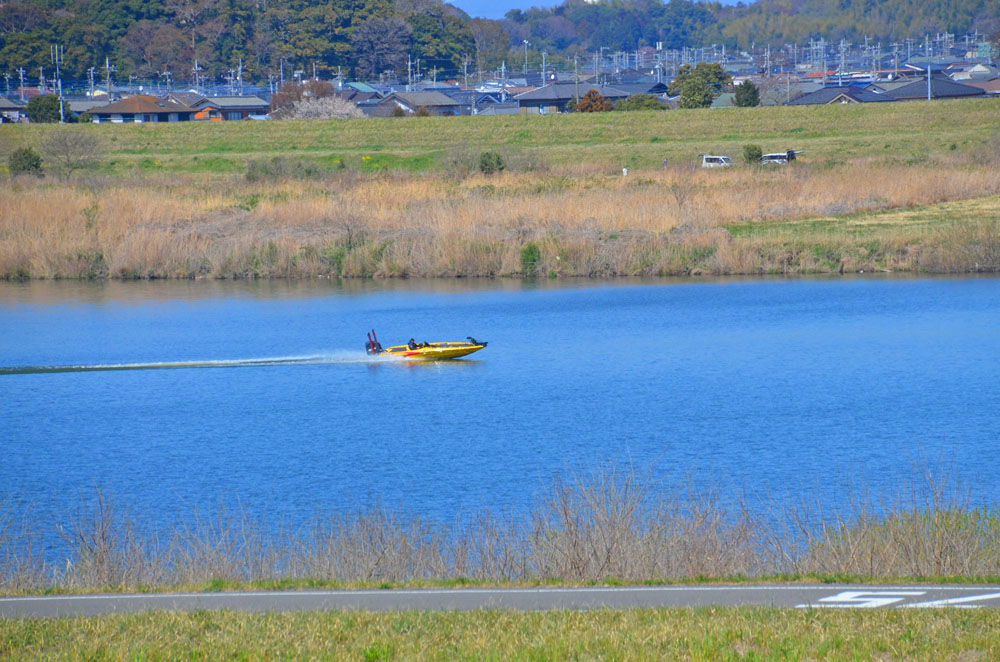 印西中央公民館から利根川の眺め