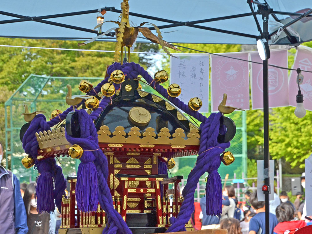 印西ニュータウン秋祭りの神輿