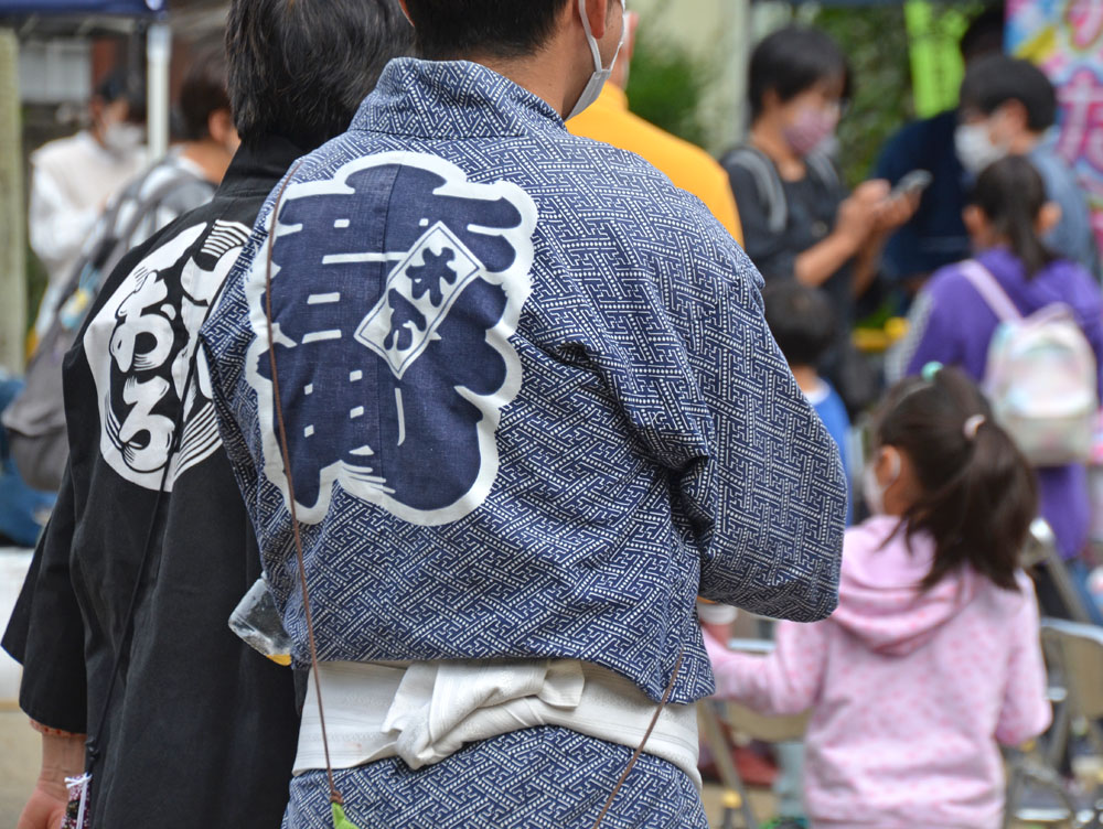 竹袋稲荷神社祭礼の半被
