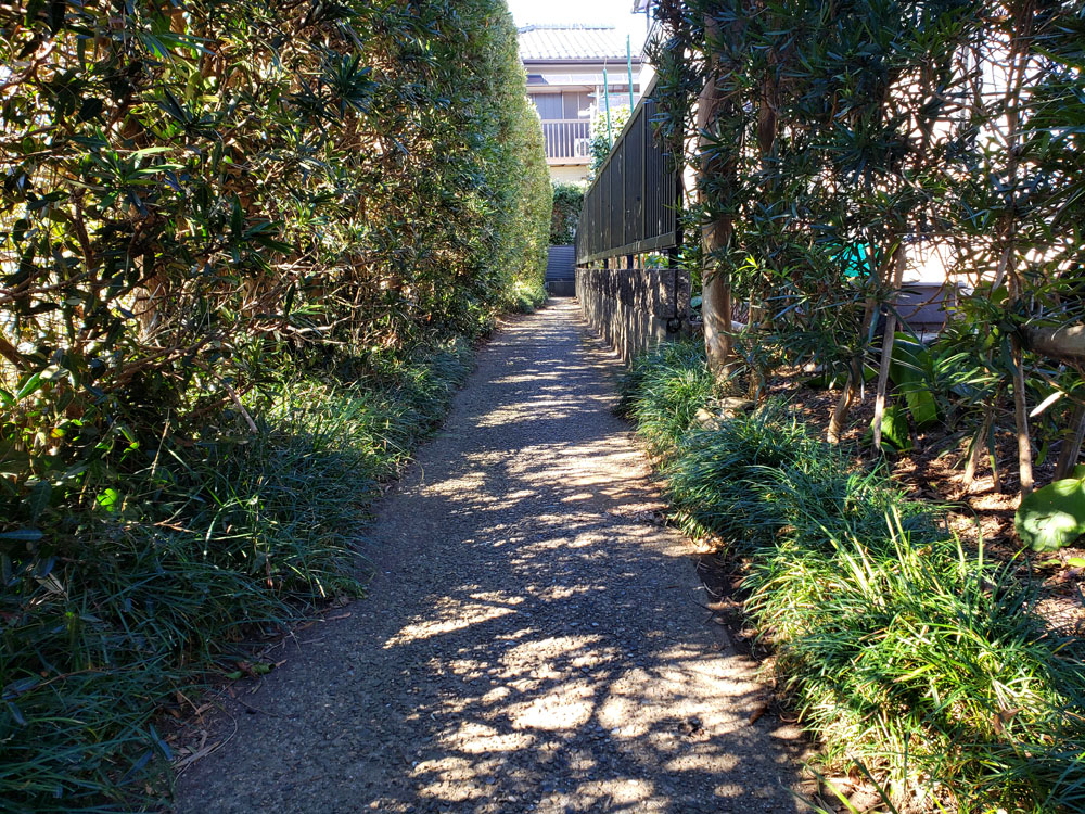 木下の裏路地