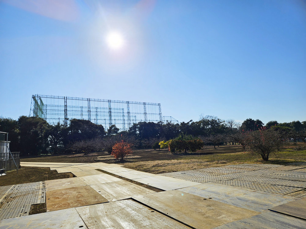 北千葉道路と国道464号計画地エクス・アリーナ松戸付近