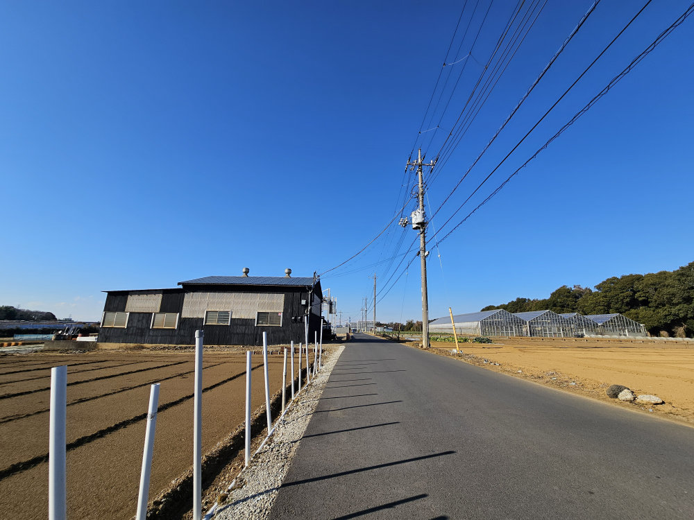 北千葉道路の予定地市川市大町