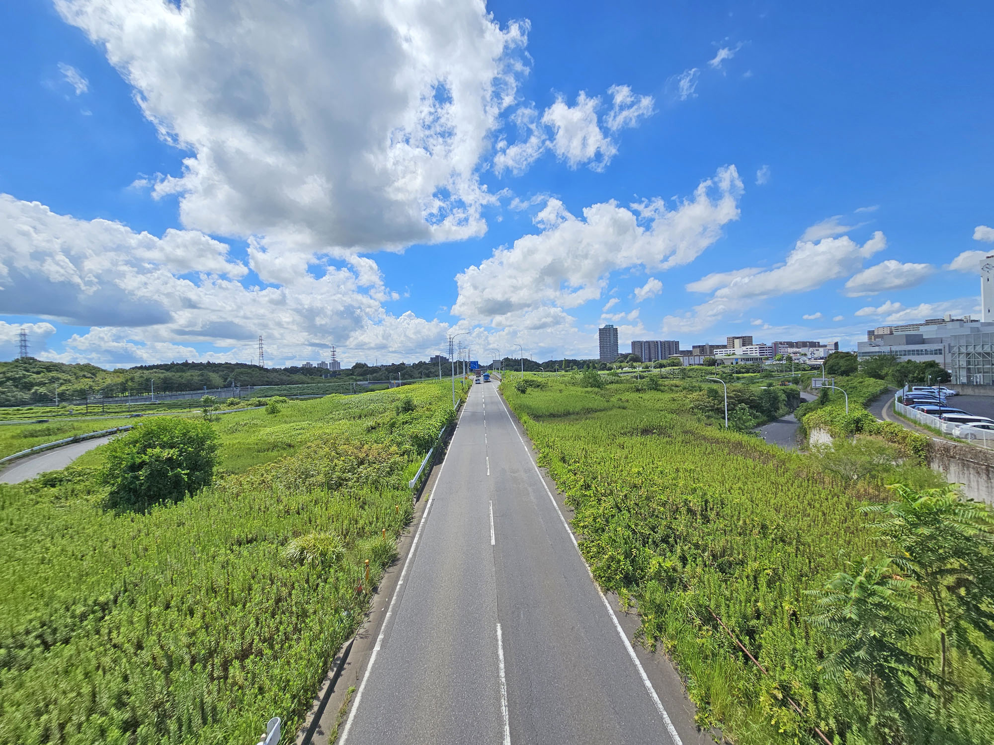 県道61号船橋印西線多々羅田IC