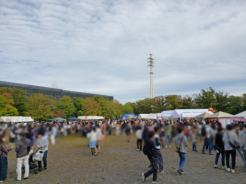 印西ニュータウン秋祭りの様子