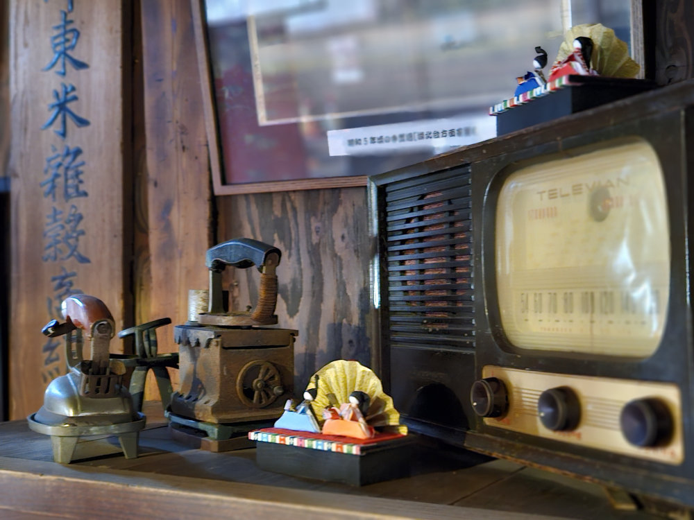 昭和レトロな木下の武蔵屋の中