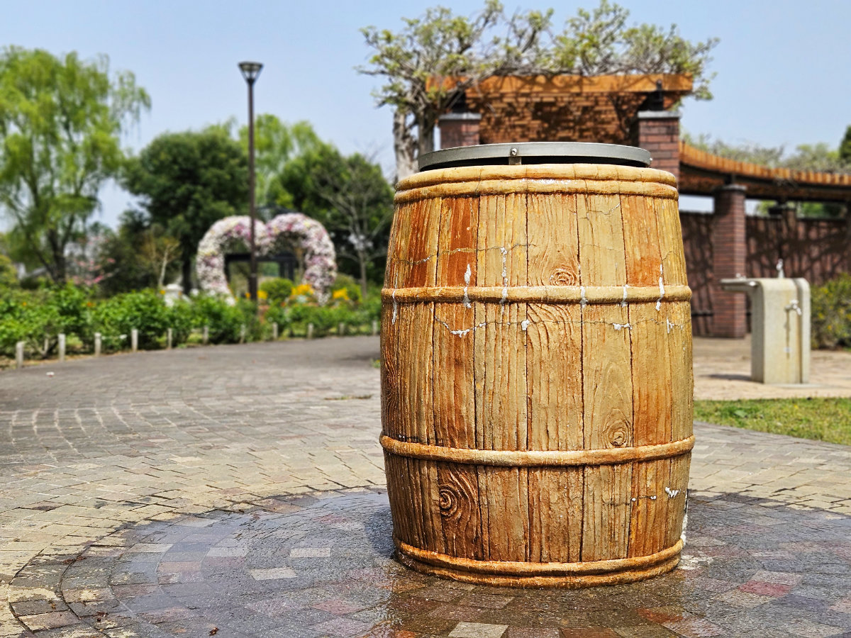 アンデルセン公園の水遊びスポット