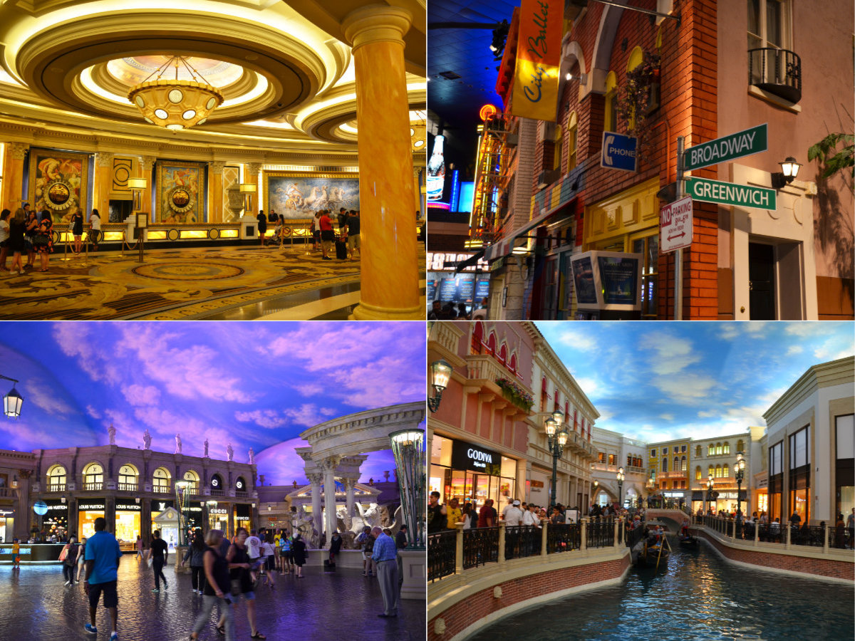 ラスベガスのホテル内