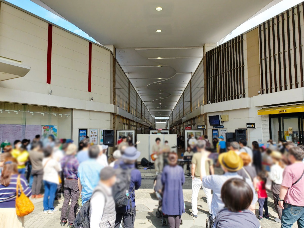 印西まちなか音楽祭牧の原モア水の広場