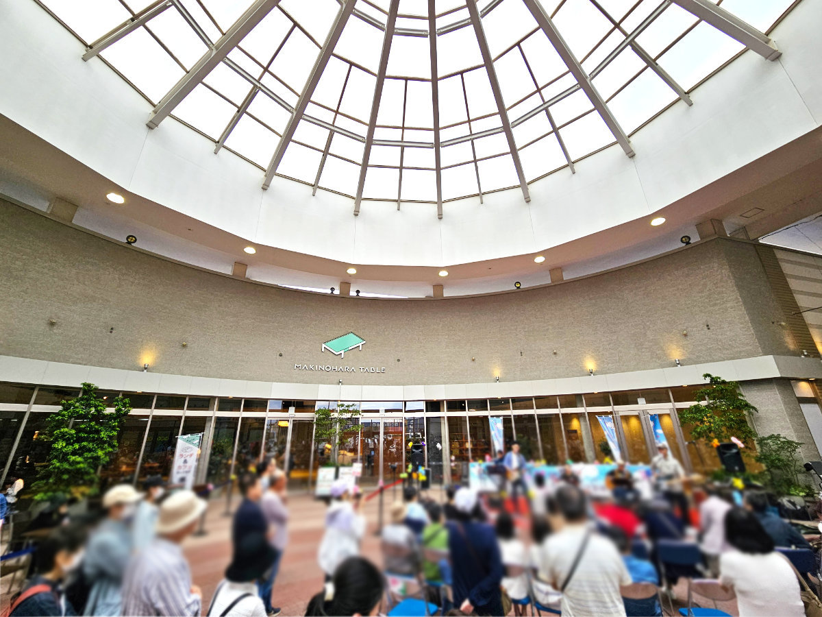 印西まちなか音楽祭の様子牧の原モア