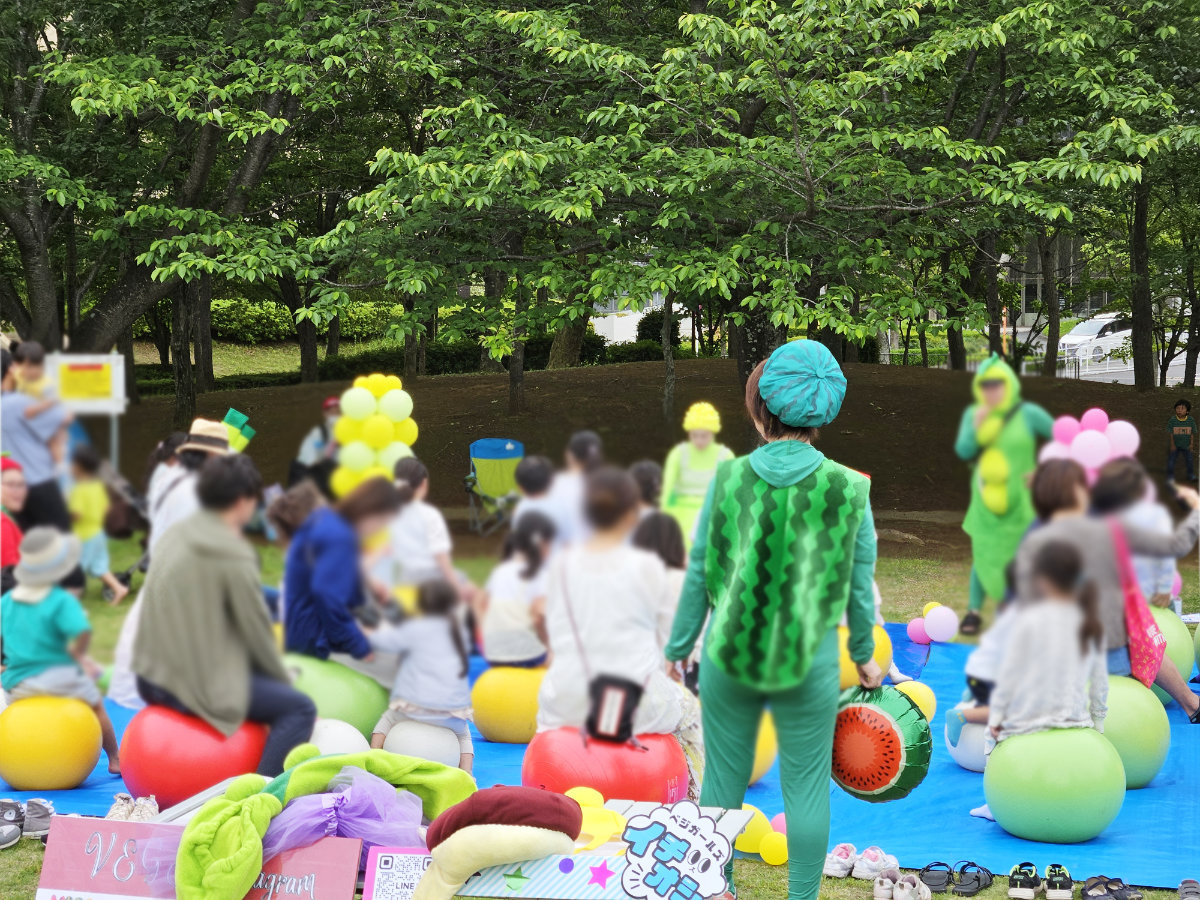 印西まちなか音楽祭ベジガールズ