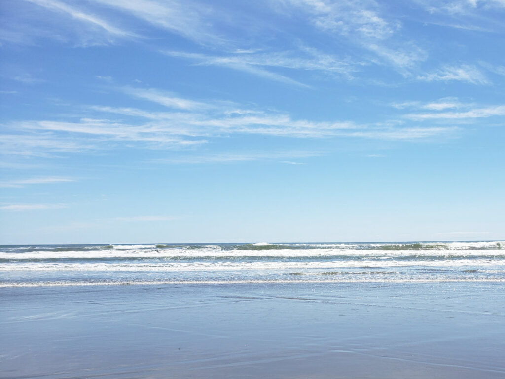 茨城県鹿島灘の潮干狩り