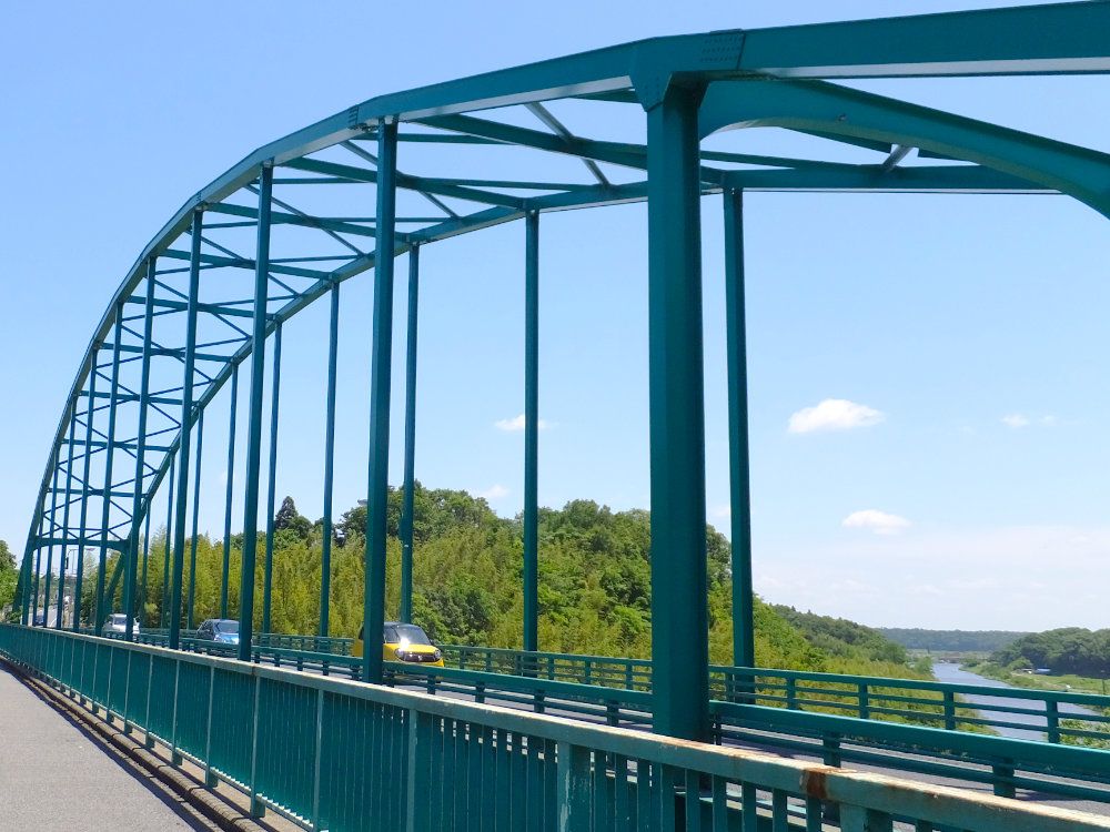 印西市の山田橋