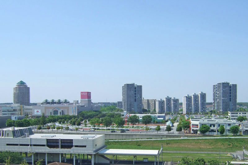 千葉ニュータウン中央の景色
