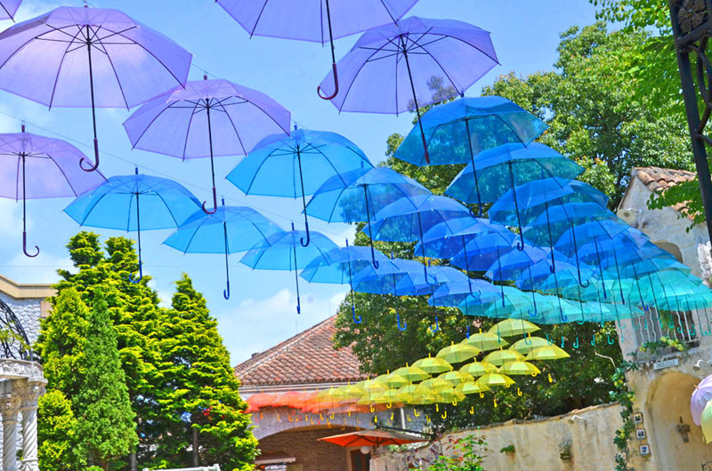 印西のアンソレイエのアンブレラスカイ