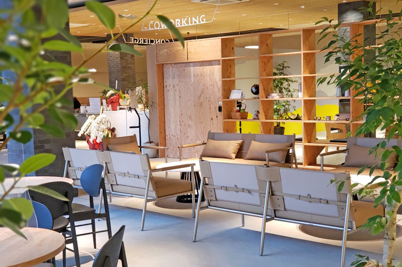 印西牧の原のコワーキングスペース