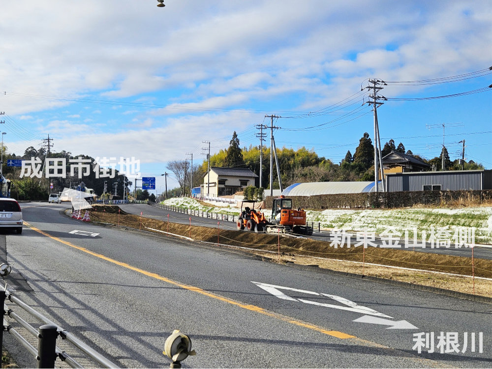 北千葉道路と国道51号交差部2026年