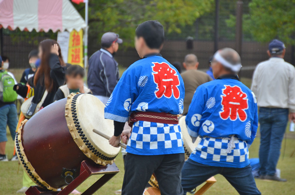 いには野まつりの太鼓