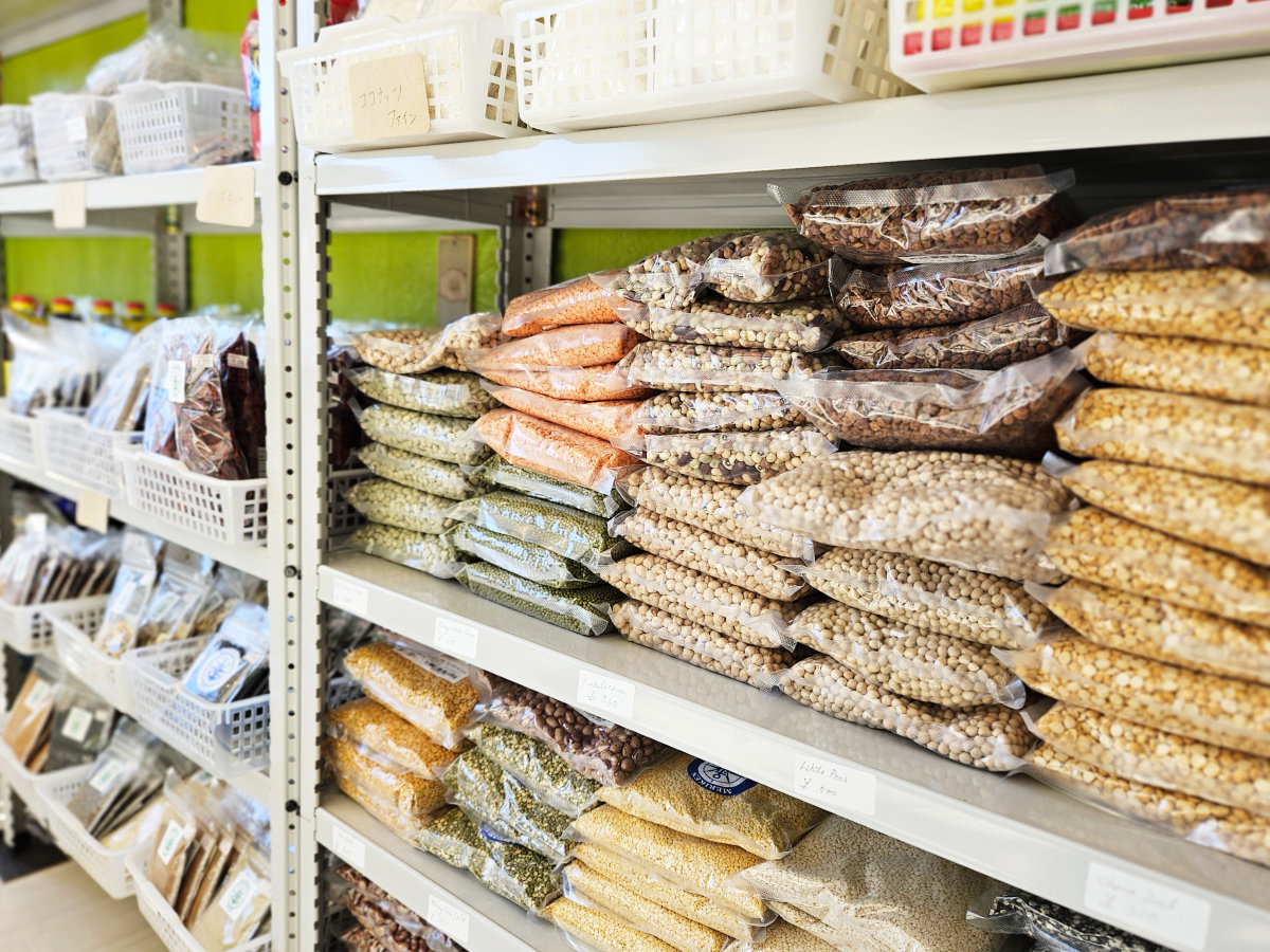 インダスレイの香辛料売り場