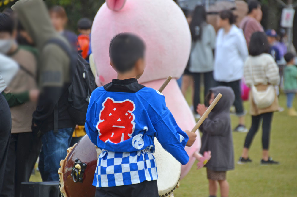 いには野まつりの太鼓