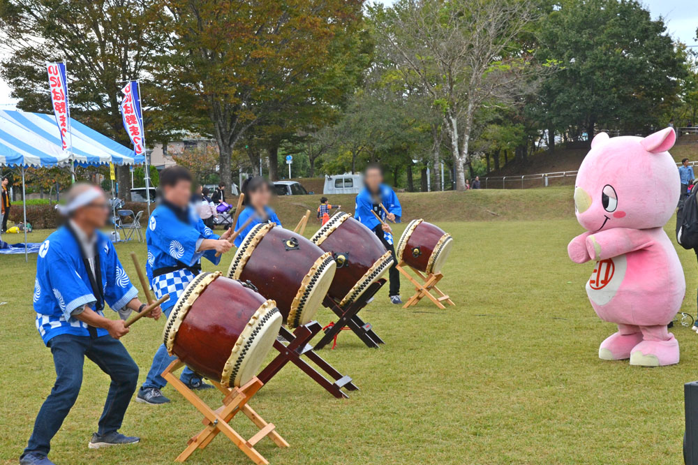 いには野まつりの太鼓