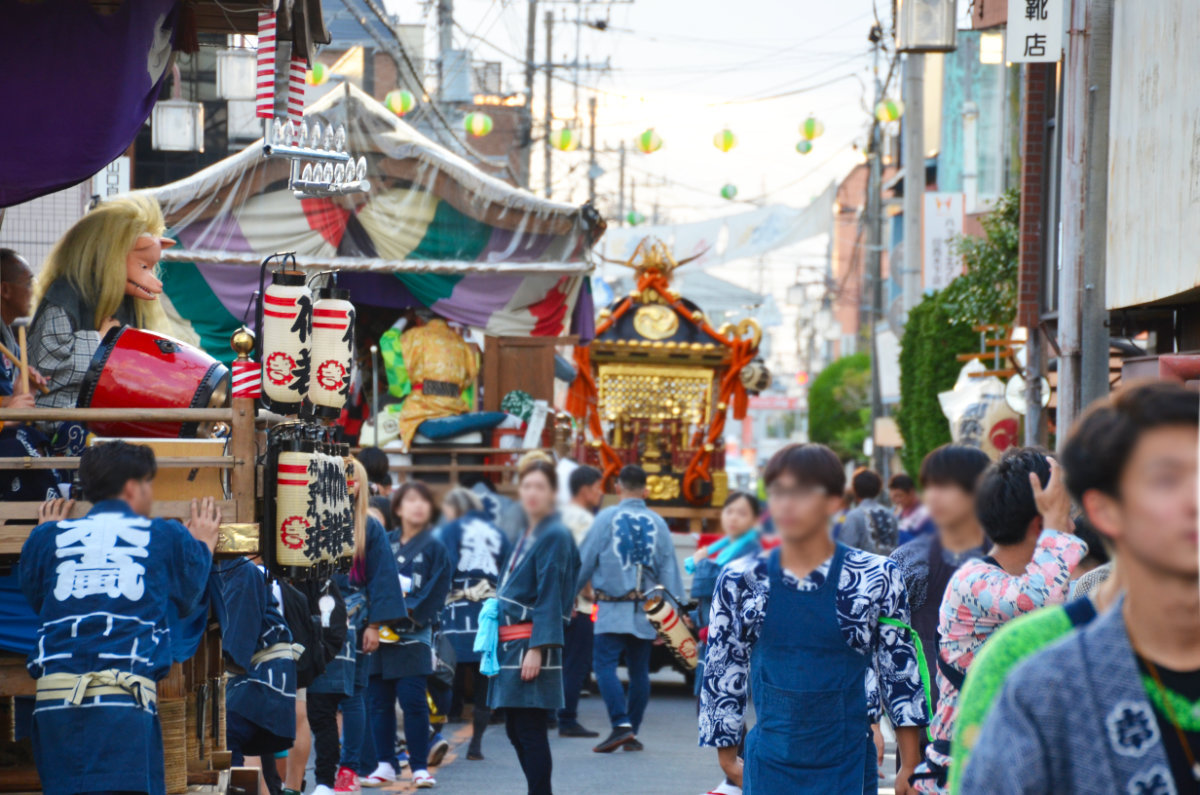 木下の祭り