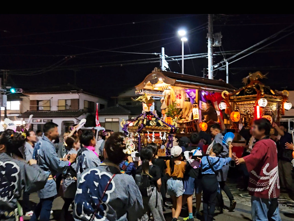木下の祭り子ども神輿