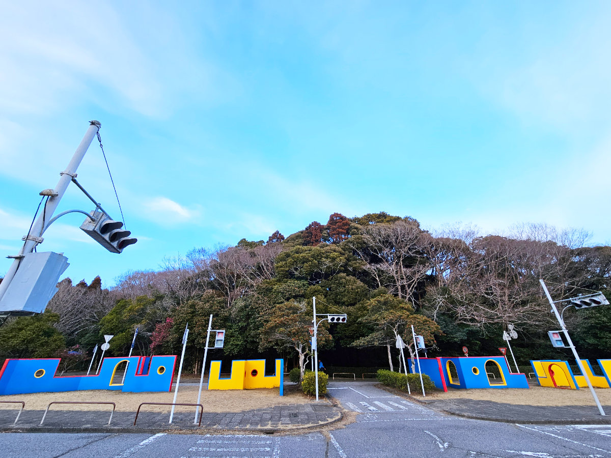 上座交通公園の園内