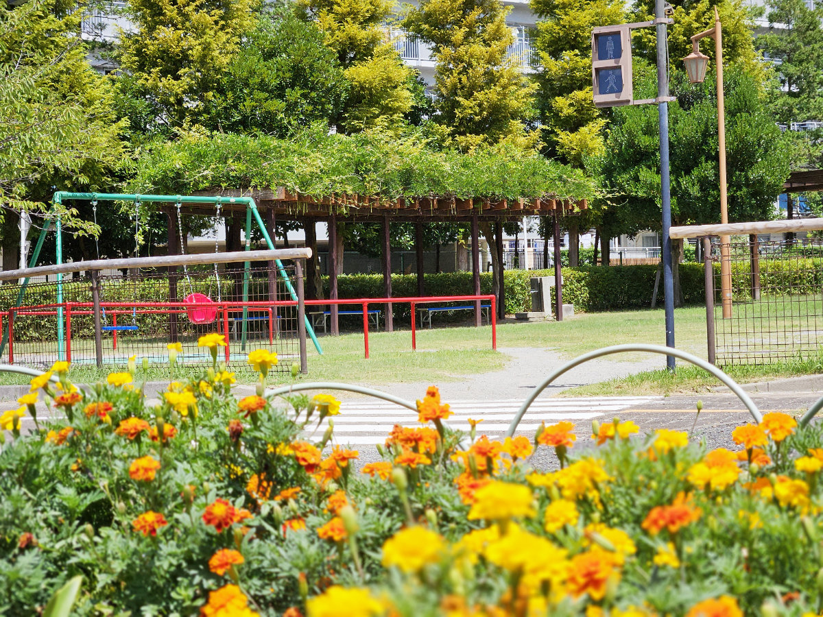 若潮公園の児童幼児向け遊具