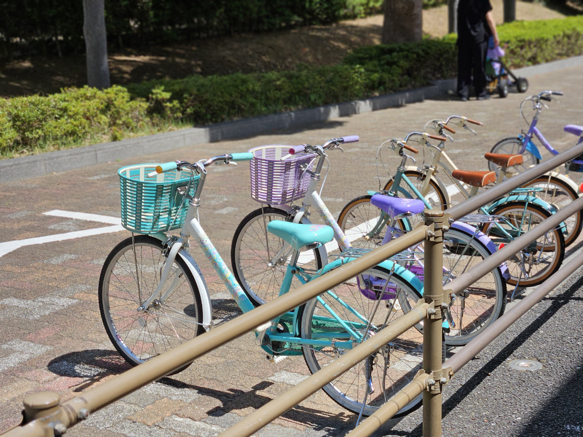 浦安市交通公園の自転車