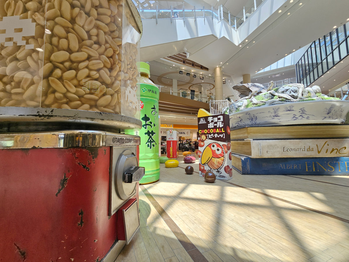 セブンパークアリオ柏のオブジェ