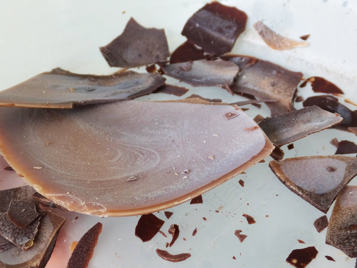 ココナッツオイルとココアパウダーのチョコレート