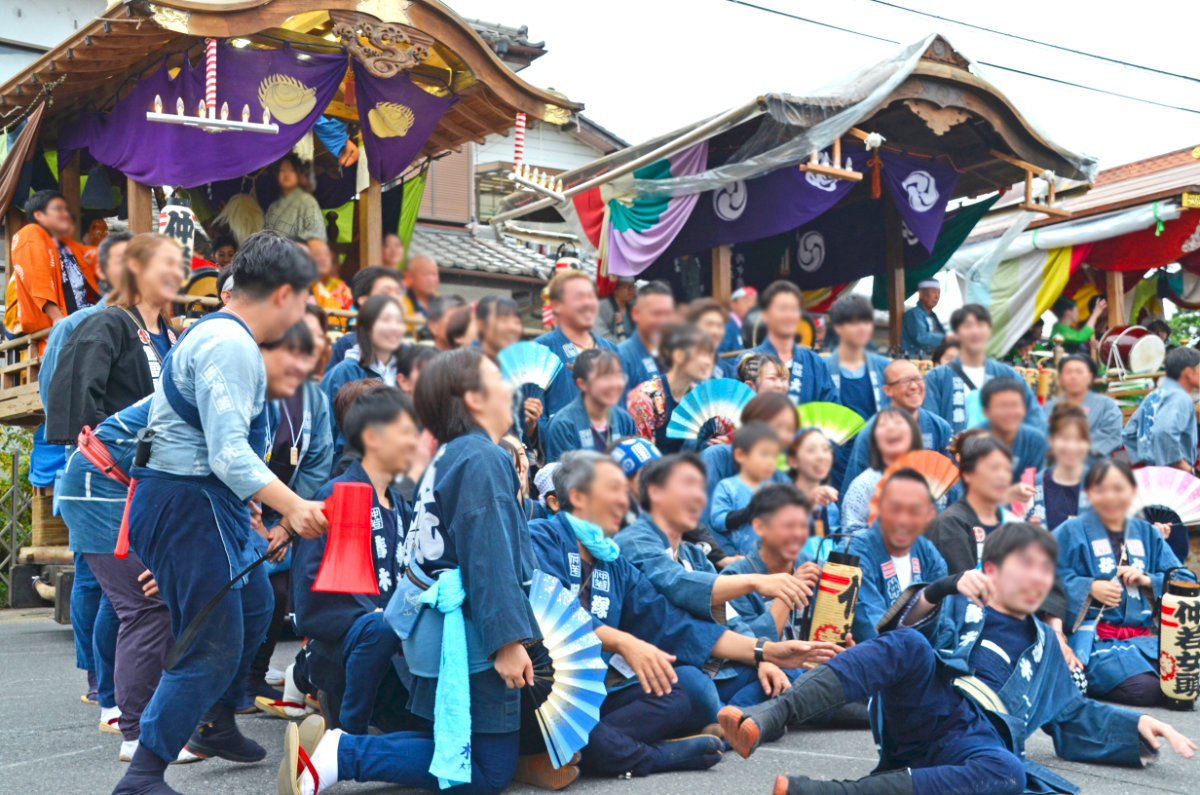 木下の祭り集合写真