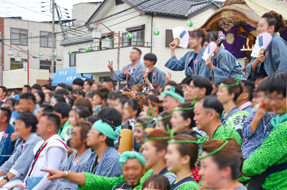 木下の祭り集合写真