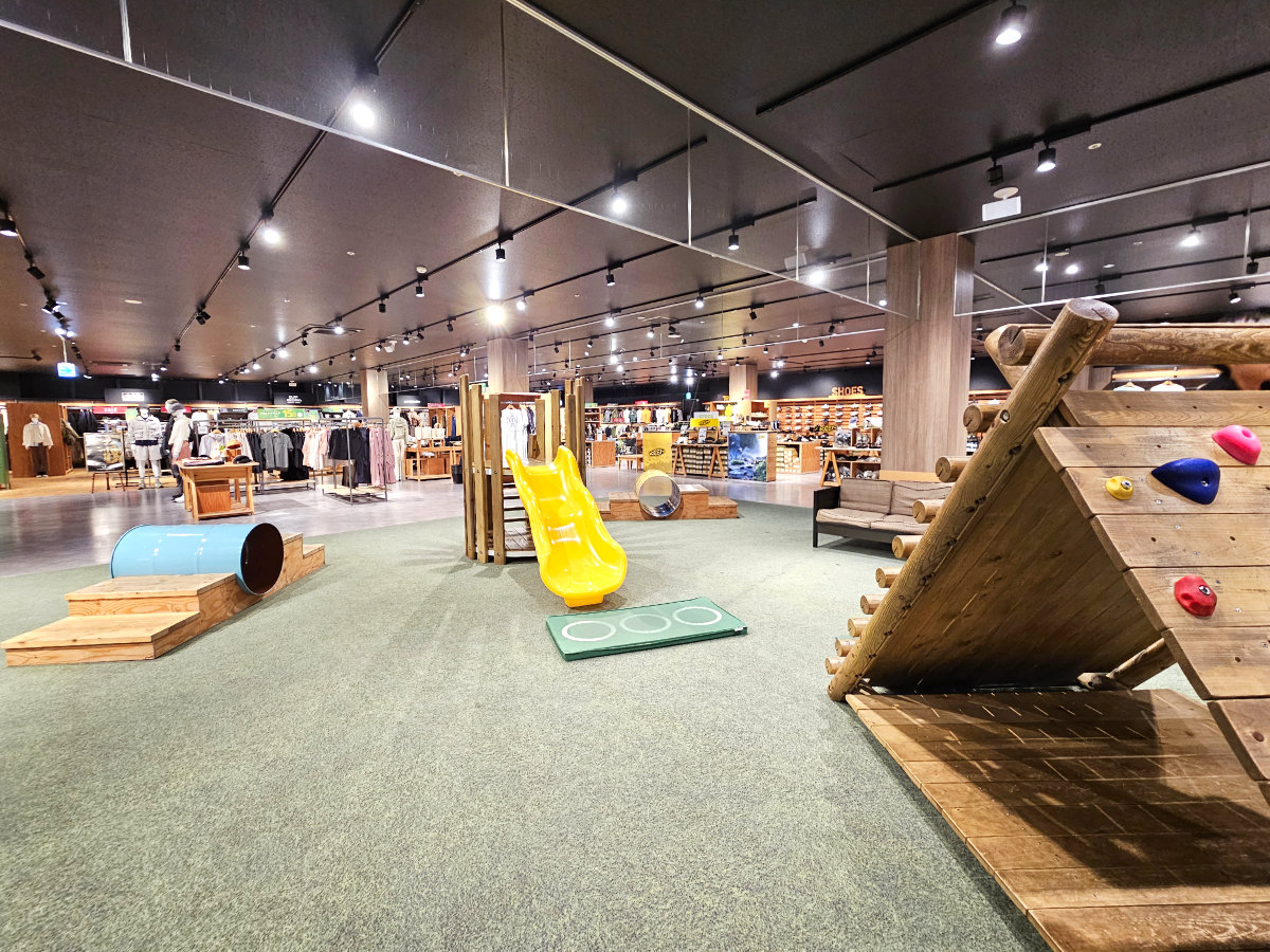 アルペン柏店のキッズエリア