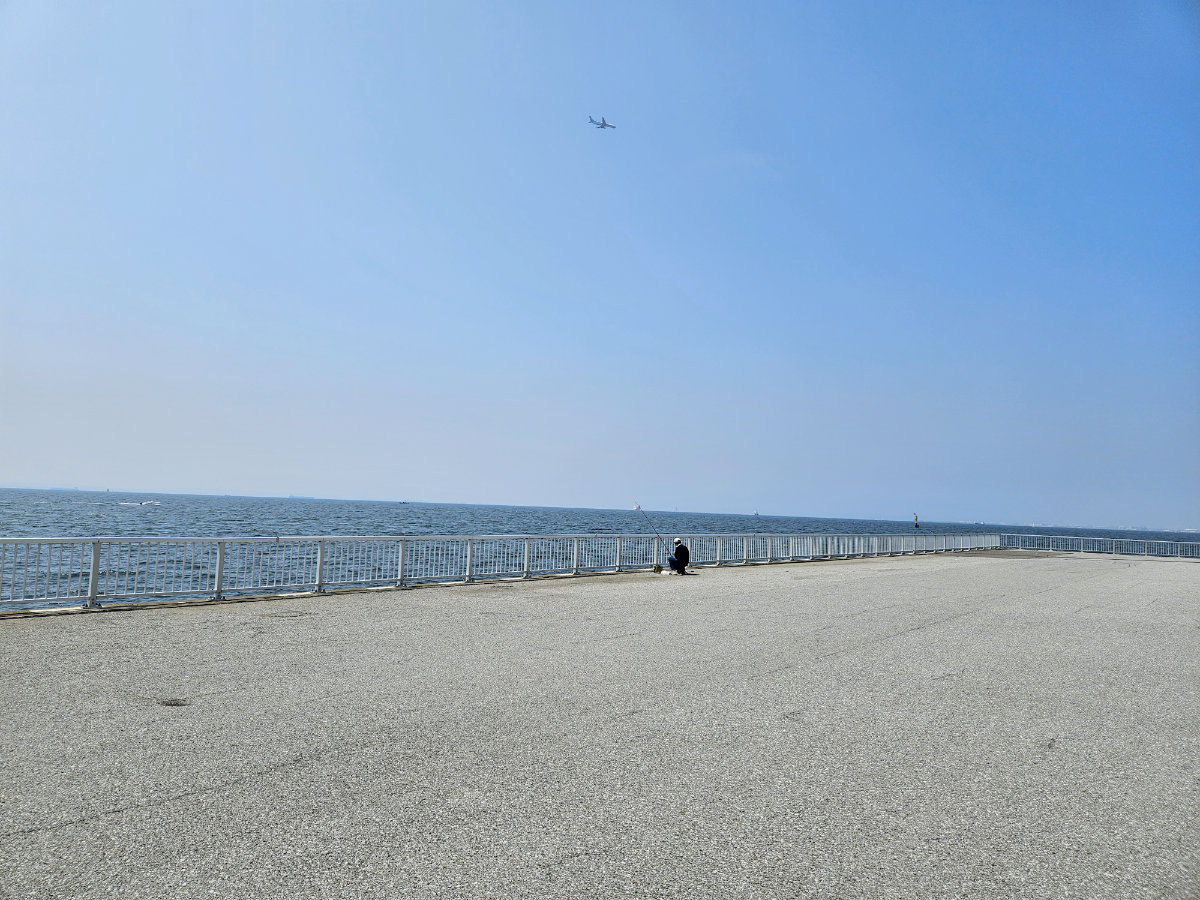 浦安市千鳥海岸遊歩道デッキ