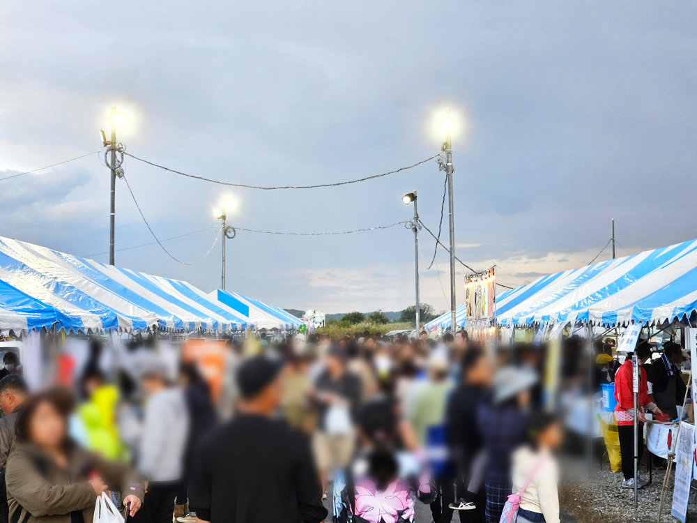 SAKAEリバーサイドフェスティバルの出店